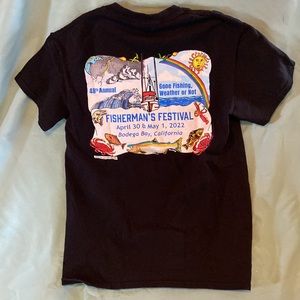 Bodega Bay, CA Fisherman’s Festival 2022 T Shirt size S